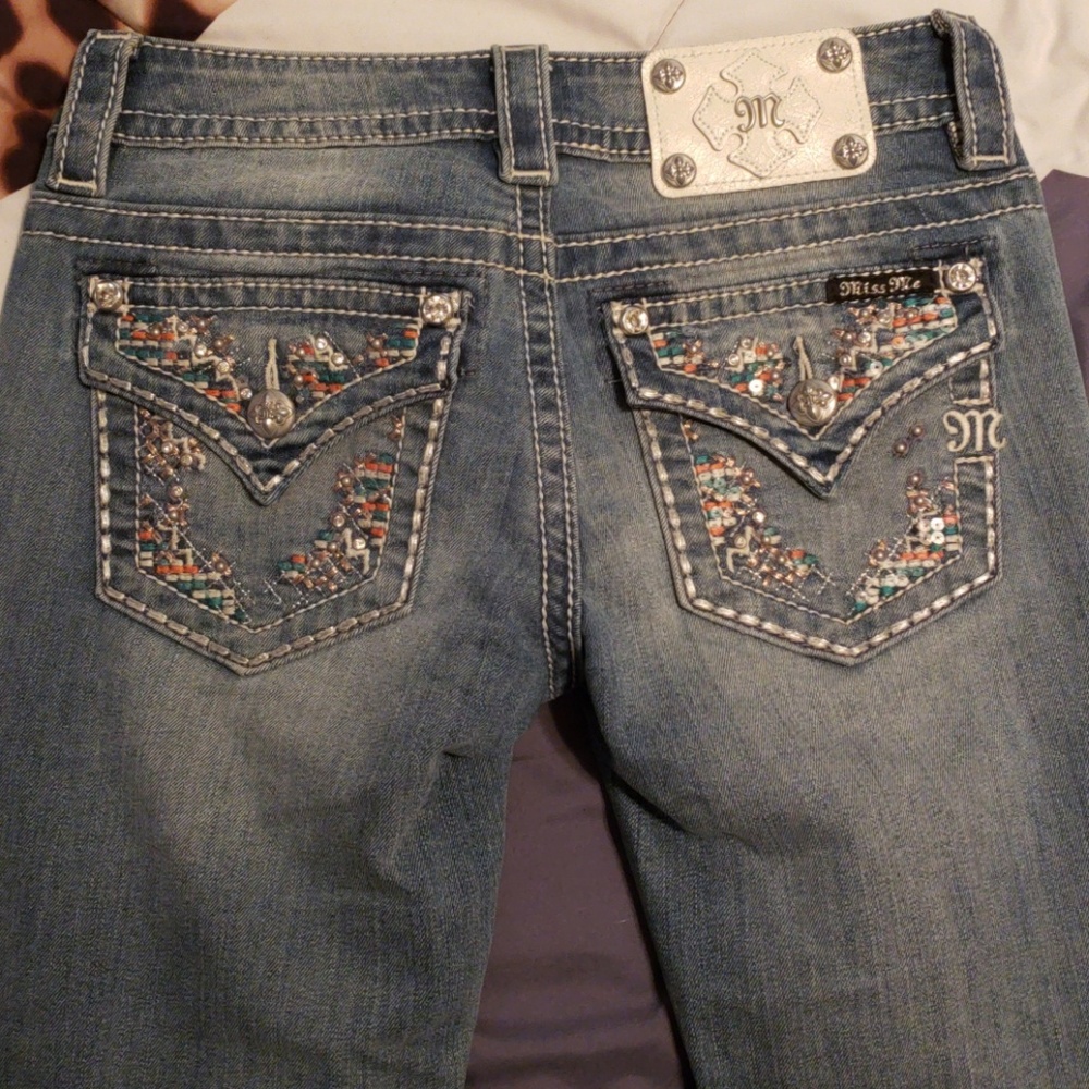 Miss Me Signature Bootcut Jean's Size 25